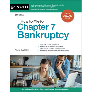 How to File for Chapter 7 Bankruptcy - Paperback
