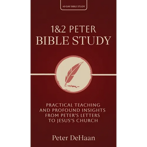 1 & 2 Peter Bible Study: Practical Teaching and Profound Insights from Peter's Letters to Jesus's Church - Hardcover