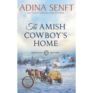The Amish Cowboy's Home (Large Print Hardcover) - Hardcover