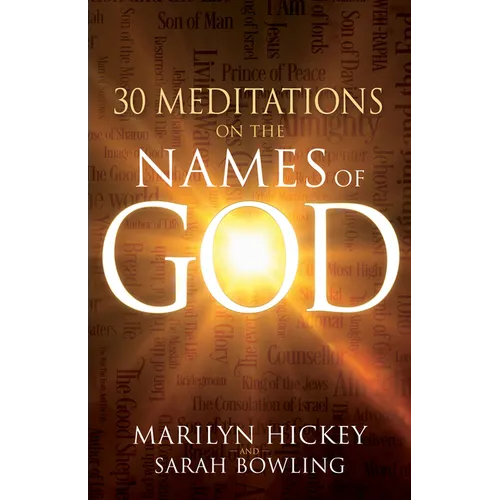 30 Meditations on the Names of God - Paperback