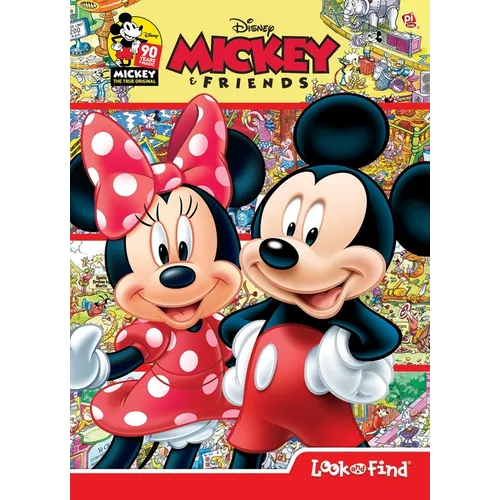 Disney Mickey and Friends: Look and Find - Hardcover