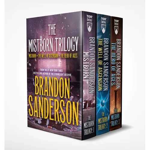Mistborn Boxed Set I: Mistborn, the Well of Ascension, the Hero of Ages - Boxed Set