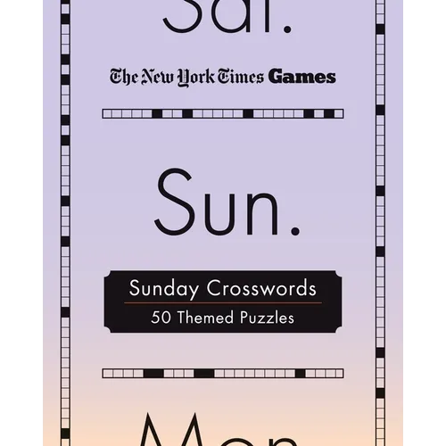 New York Times Games Sunday Crosswords: 50 Themed Puzzles - Spiral