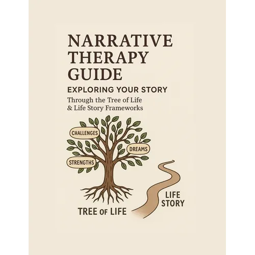 Narrative Therapy Guide: Exploring Your Story Through the Tree of Life & Life Story Frameworks - Paperback