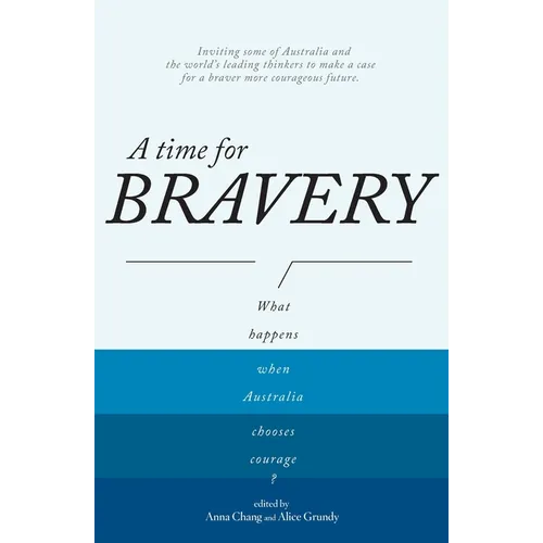 A Time for Bravery - Paperback