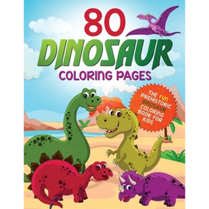 Jumbo Dinosaur Coloring Book - Paperback