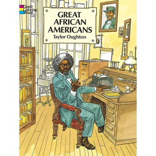 Great African Americans Coloring Book - Paperback