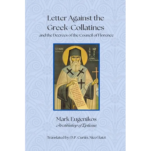 Letter Against the Greek Collatines - Paperback