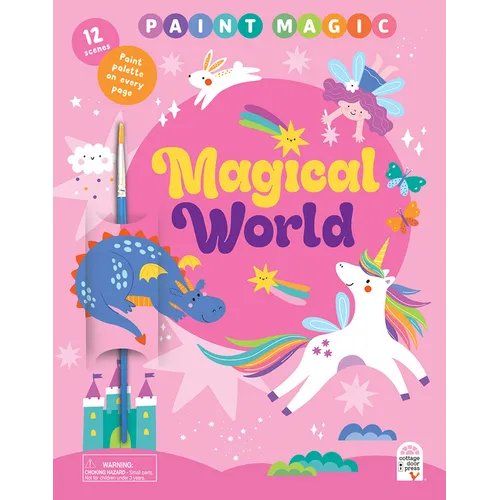 Paint Magic Magical World - Paperback