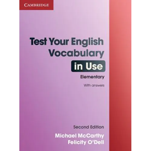 Test Your English Vocabulary in Use Elementary with Answers - Paperback