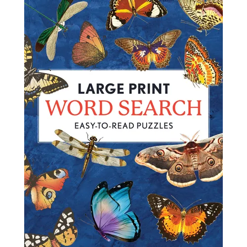 Large Print Word Search: Easy-To-Read Puzzles - Paperback