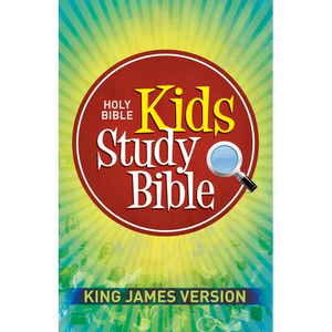 KJV Kids Study Bible (Hardcover, Red Letter) - Hardcover