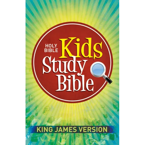 KJV Kids Study Bible (Hardcover, Red Letter) - Hardcover