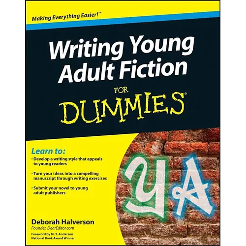 Writing Young Adult Fiction For Dummies - Paperback