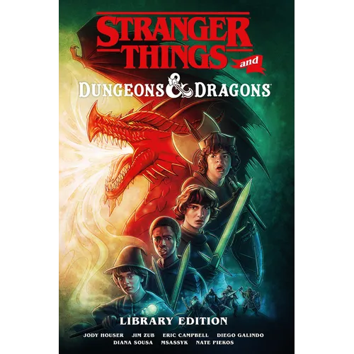 Stranger Things and Dungeons & Dragons Library Edition - Hardcover