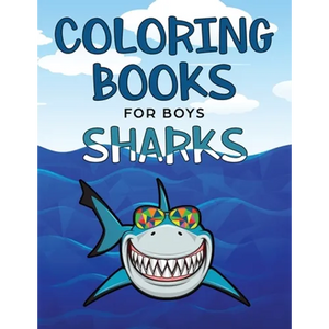 Shark Coloring Book - Paperback