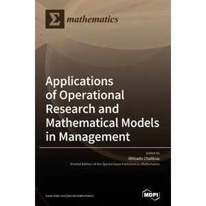 Applications of Operational Research and Mathematical Models in Management - Hardcover