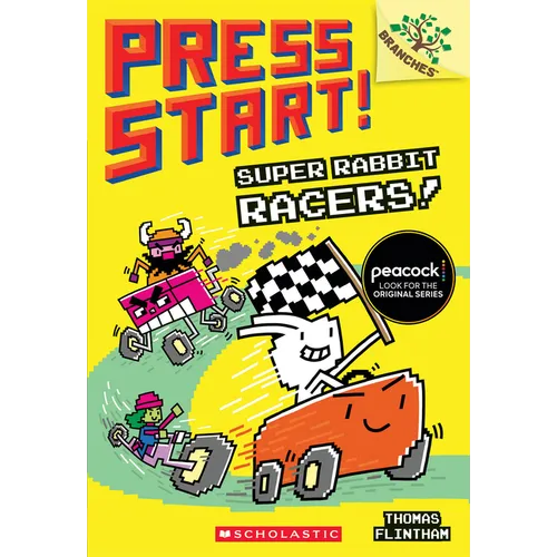 Super Rabbit Racers!: A Branches Book (Press Start! #3) - Paperback