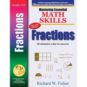 Mastering Essential Math Skills: FRACTIONS, 2nd Edition - Paperback