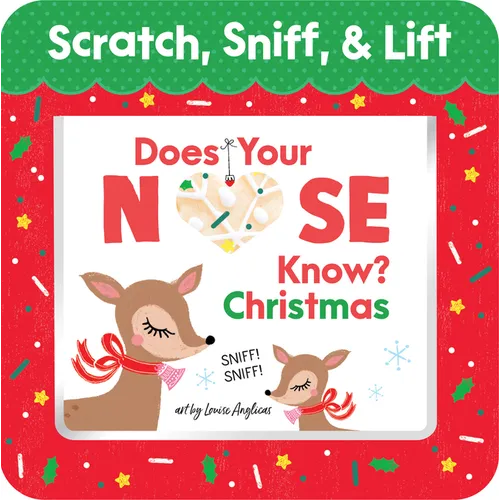 Does Your Nose Know? Christmas - Board Book