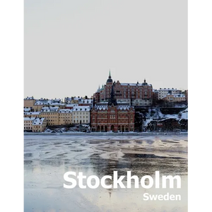 Stockholm Sweden: Coffee Table Photography Travel Picture Book Album Of A Scandinavian Swedish Country And City In The Baltic Sea Large - Paperback