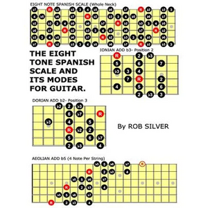 The Eight Tone Spanish Scale and its Modes for Guitar - Paperback