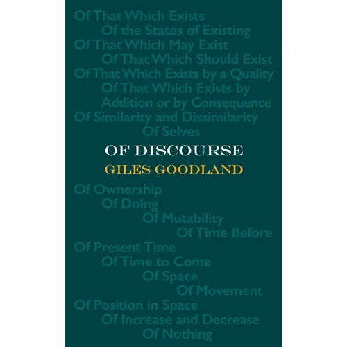 Of Discourse - Paperback