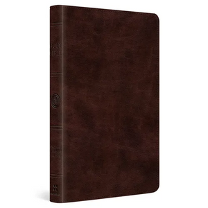 ESV Thinline Bible, Thumb Indexed (Trutone, Espresso) - Imitation Leather