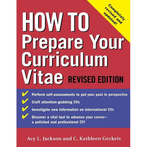 How to Prepare Your Curriculum Vitae - Paperback