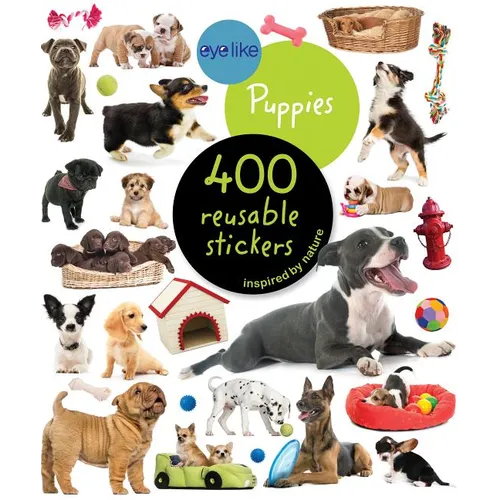 Eyelike Stickers: Puppies - Paperback