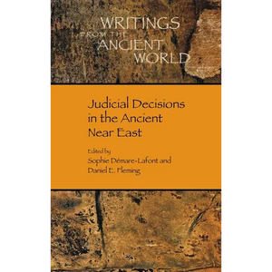 Judicial Decisions in the Ancient Near East - Hardcover