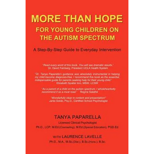 More Than Hope, for Young Children on the Autism Spectrum - Paperback