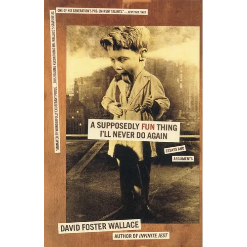 A Supposedly Fun Thing I'll Never Do Again: Essays and Arguments - Paperback
