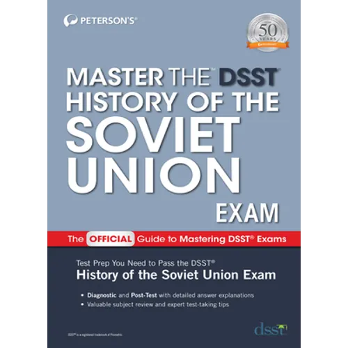 Master the Dsst History of the Soviet Union Exam - Paperback