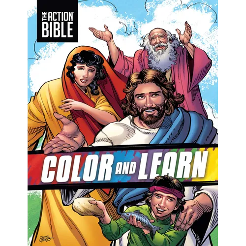 The Action Bible Color and Learn - Paperback