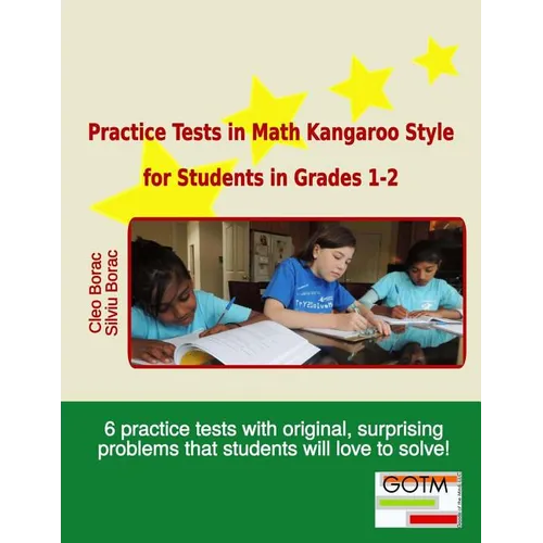 Practice Tests in Math Kangaroo Style for Students in Grades 1-2 - Paperback