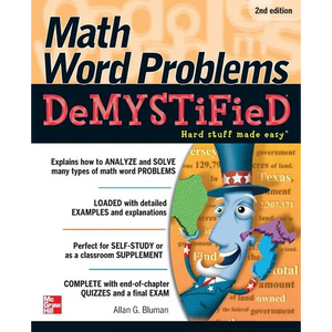 Math Word Problems Demystified - Paperback