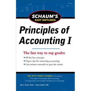 Schaum's Easy Outline of Principles of Accounting - Paperback