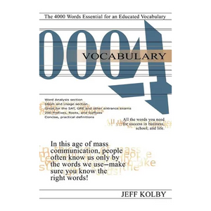 Vocabulary 4000: The 4000 Words Essential for an Educated Vocabulary - Hardcover