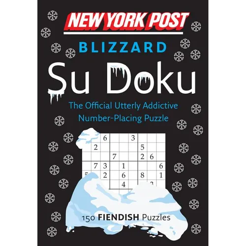 New York Post Blizzard Su Doku: 150 Fiendish Puzzles - Paperback