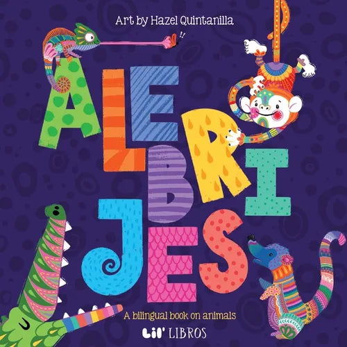 Alebrijes: Animals / Animales (Bilingual: English/Spanish): A Bilingual Book on Animals - Board Book