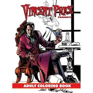 Vincent Price Presents: Adult Coloring Book - Paperback