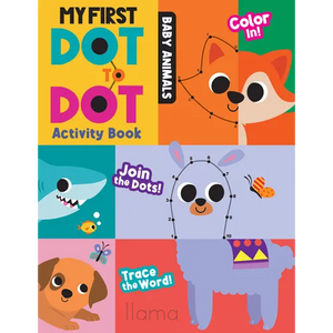 My First Dot to Dot Activity Book: Baby Animals - Paperback
