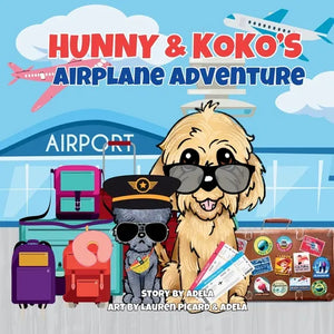 Hunny & Koko's Airplane Adventure - Paperback