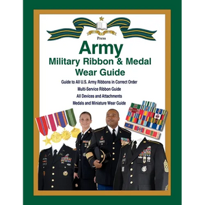 United States Army Military Ribbon & Medal Wear Guide - Paperback