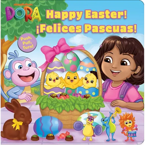Dora: Happy Easter! Felices Pascuas! - Board Book