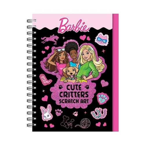 Barbie: Cute Critters Scratch Art - Hardcover