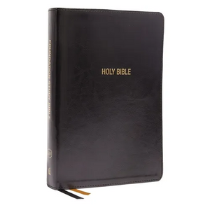 Kjv, Foundation Study Bible, Large Print, Leathersoft, Black, Red Letter, Comfort Print: Holy Bible, King James Version - Imitation Leather