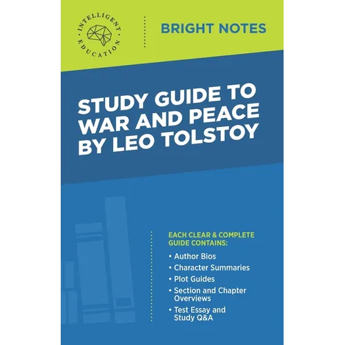 Study Guide to War and Peace by Leo Tolstoy - Paperback