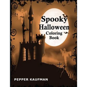 Spooky Halloween Coloring Book - Paperback